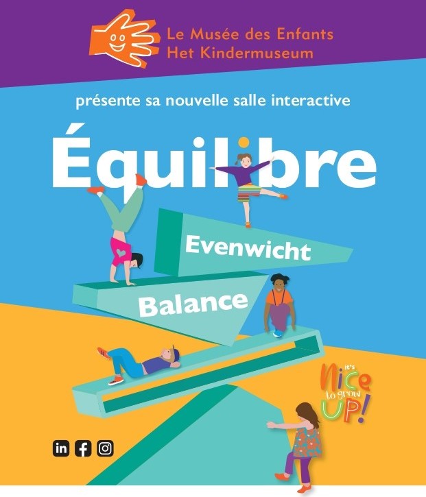 affiche équilibre du musée des enfants